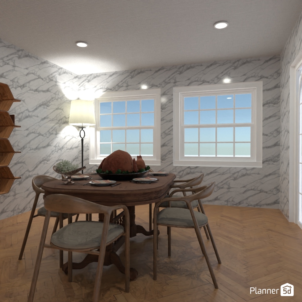 DB: Thanksgiving Day - room shell copy #23424367 by Editors Choice