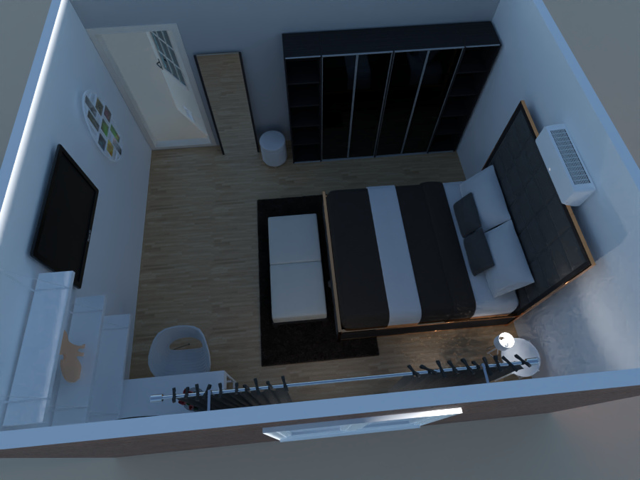 QUARTO MAIA JHOU #17485871 by Madeireira Santa Albertina