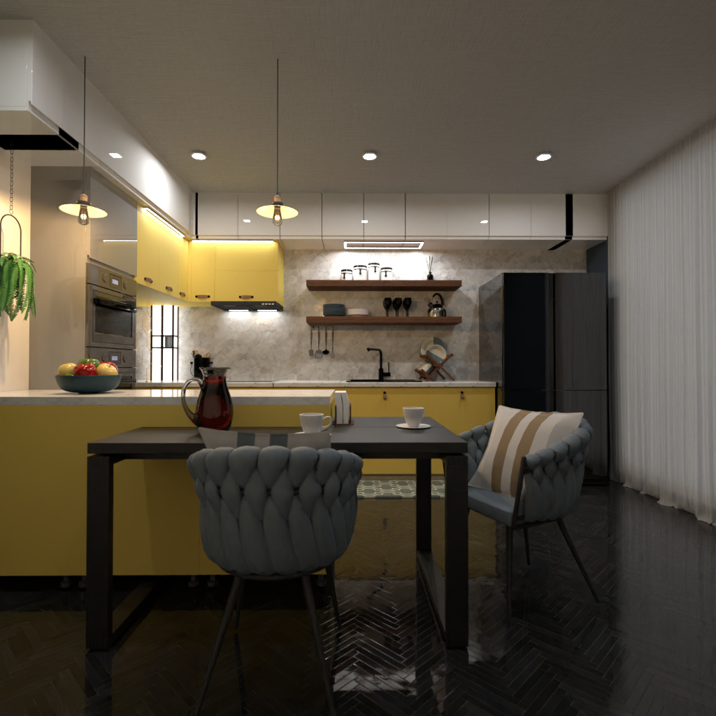 Sunny Kitchen #12541411 by Editors Choice