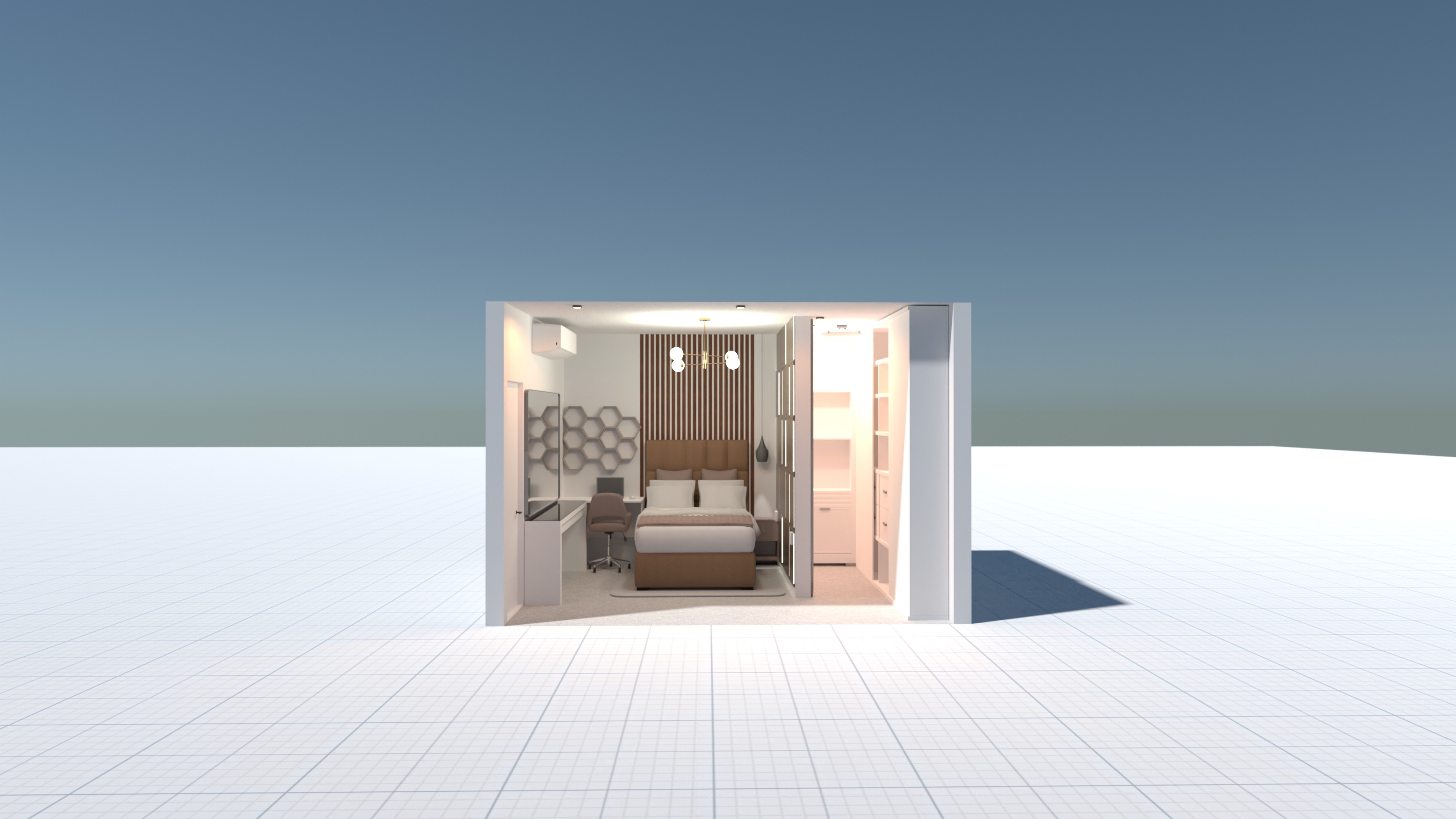Quarto quel render #23356314 by Priscila