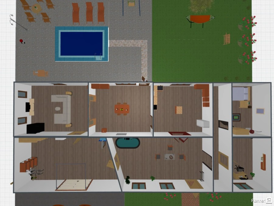 INTJ house #87426 by Madison Sewell (Student HBHS)