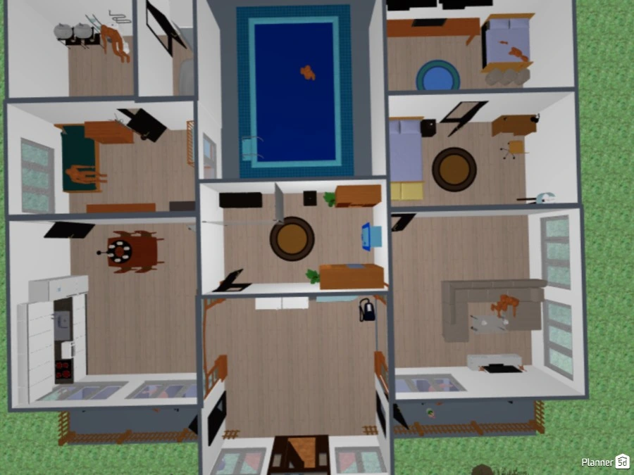 small modern house #2991952 by Isabel Kinsella