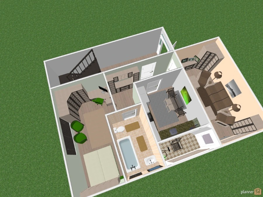 Three falt block #50446 by §design§