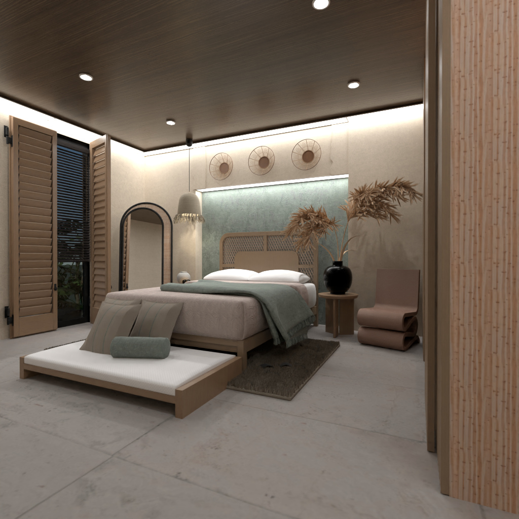 Wabi Sabi Bedroom #14563531 by Editors Choice