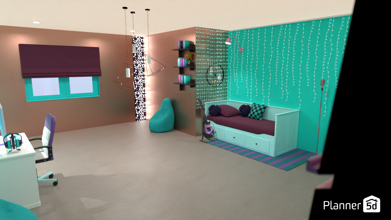 Teenage Girl Bedroom Remake 20401063 by Cinnamon Pilcher image