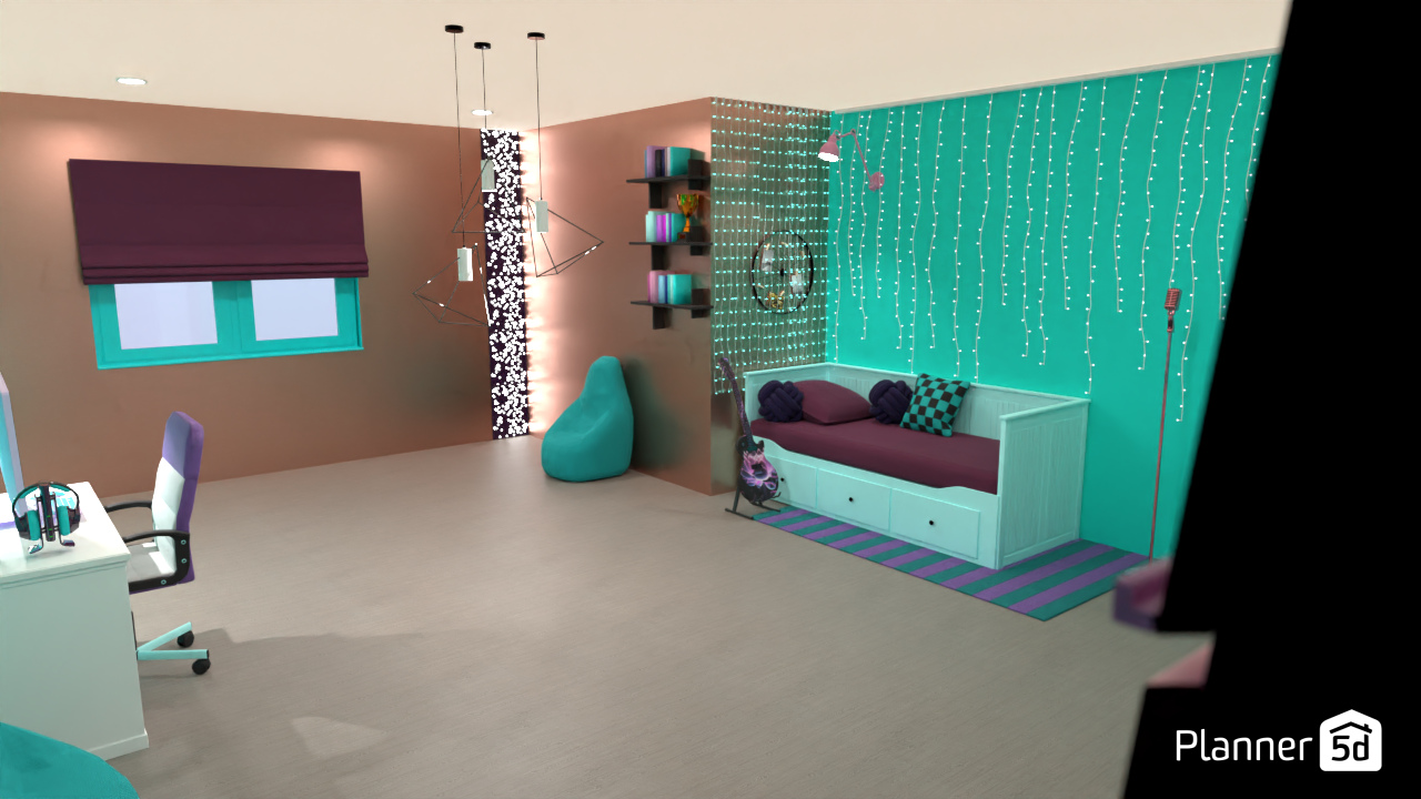 Teenage Girl Bedroom Remake #20401063 by Cinnamon Pilcher