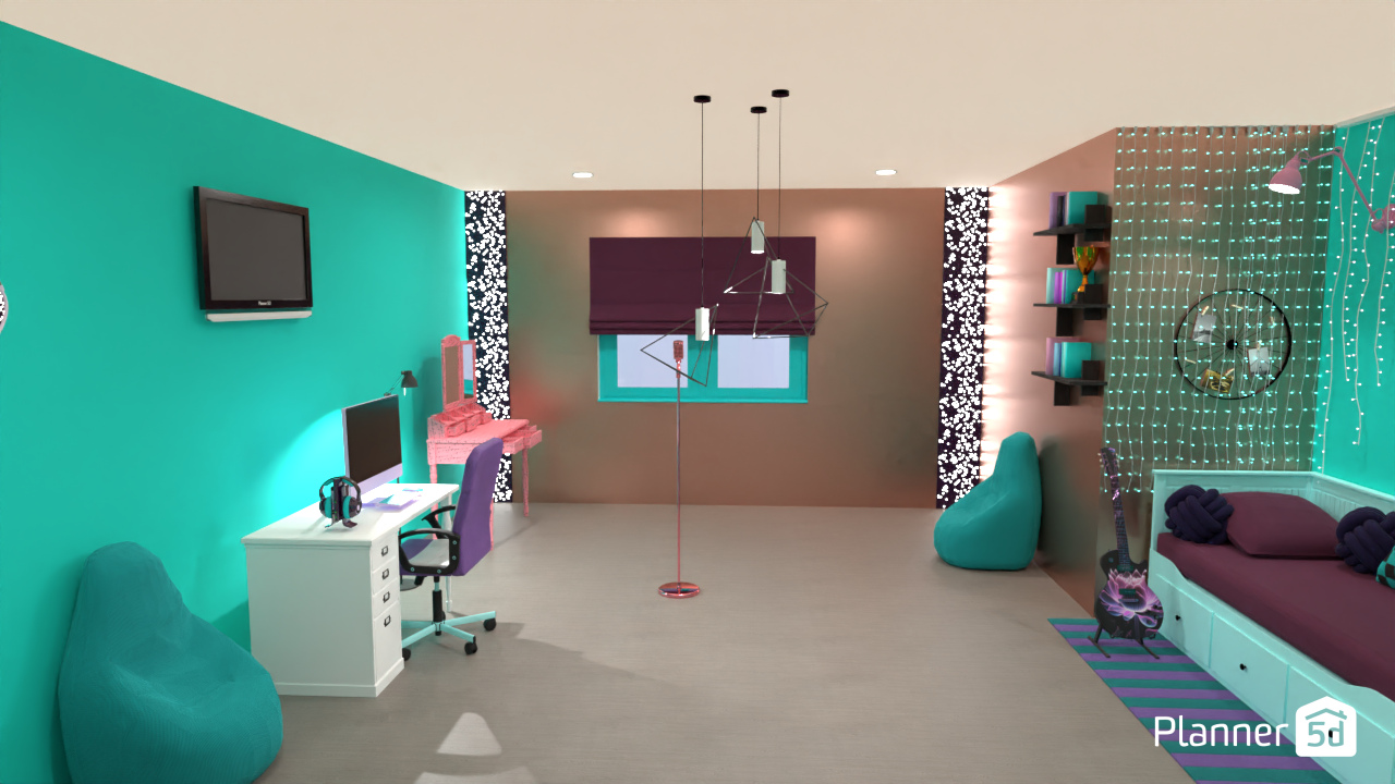 Teenage Girl Bedroom Remake #20401179 by Cinnamon Pilcher