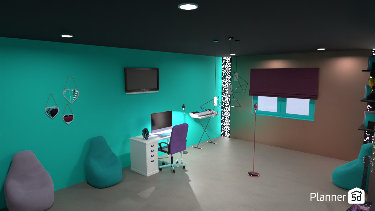 Teenage Girl Bedroom (Remake) #20401967 by Cinnamon Pilcher