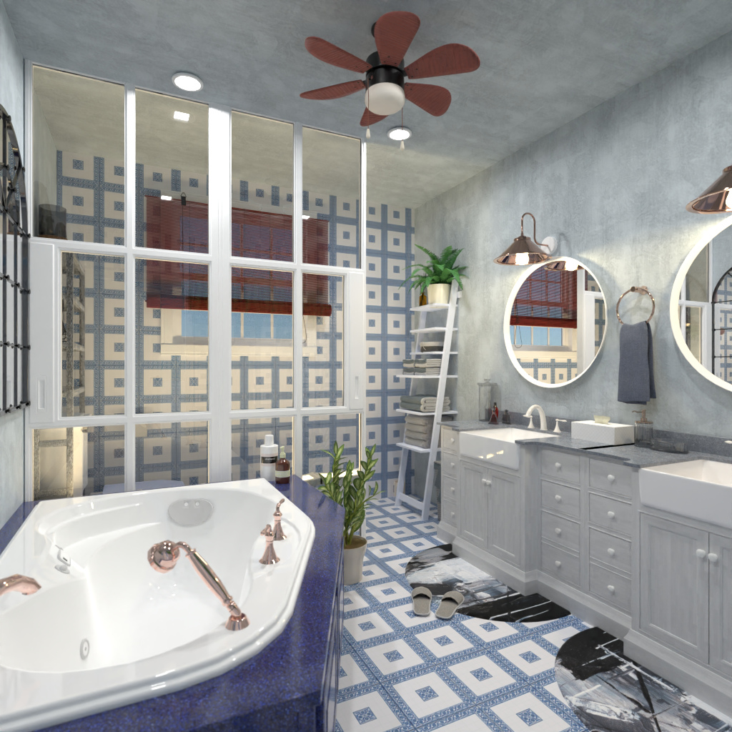 Nautical bathroom #12244822 by Editors Choice