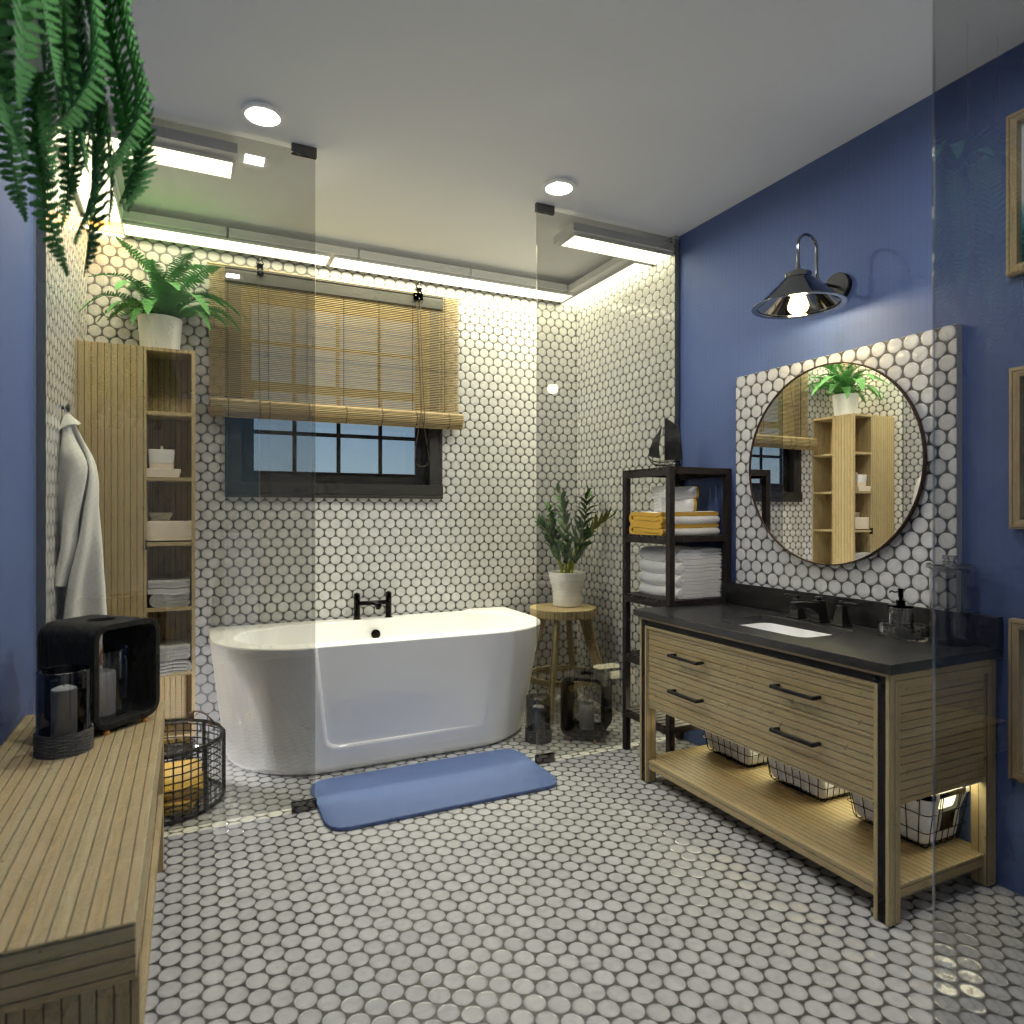 Nautical bathroom #12270973 by Editors Choice