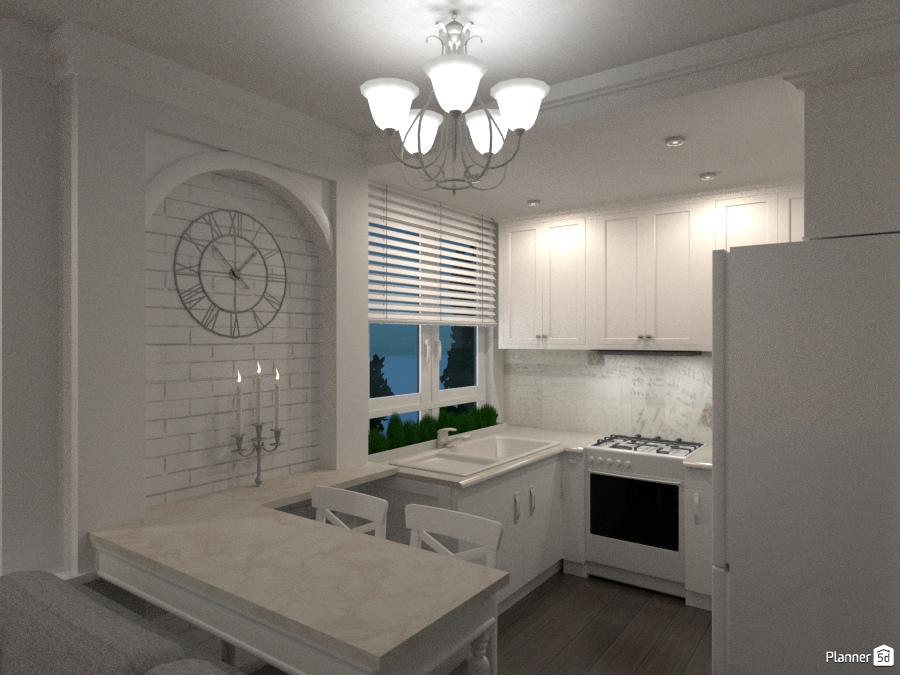 однокомнатная хрущевка в Москве #1396616 by Елена