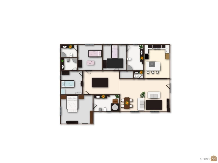 Casa 4 quartos ( suíte ) #2887152 by Janynne
