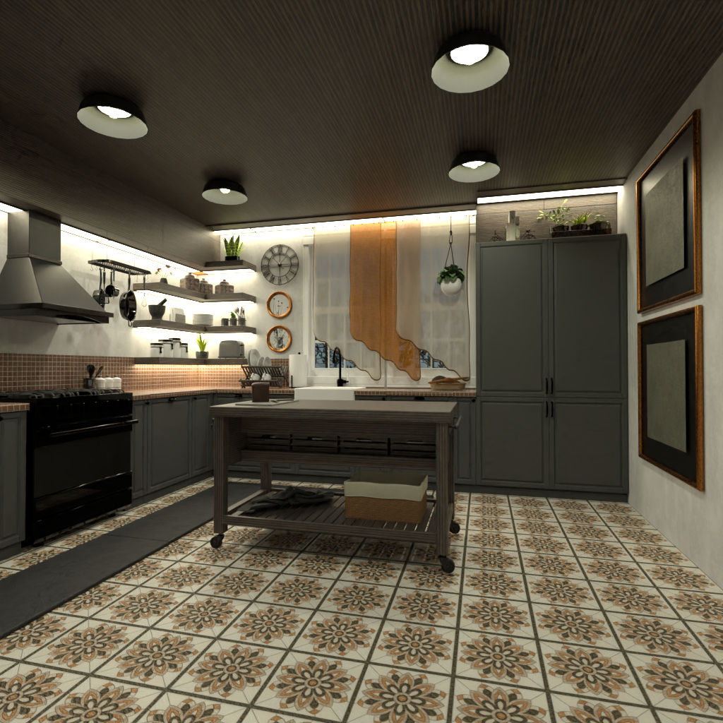 Vintage kitchen #13286743 by Editors Choice
