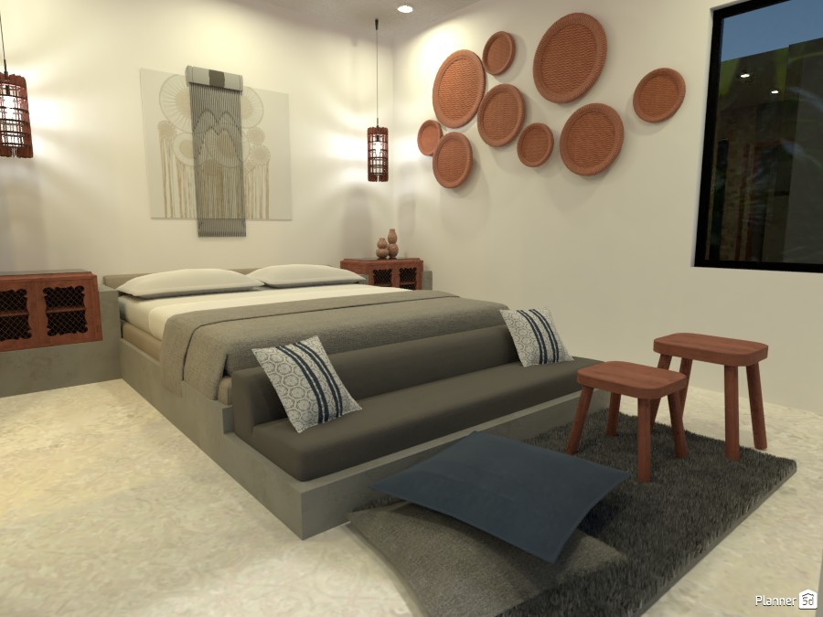 boho chic bedroom #4020559 by Michel