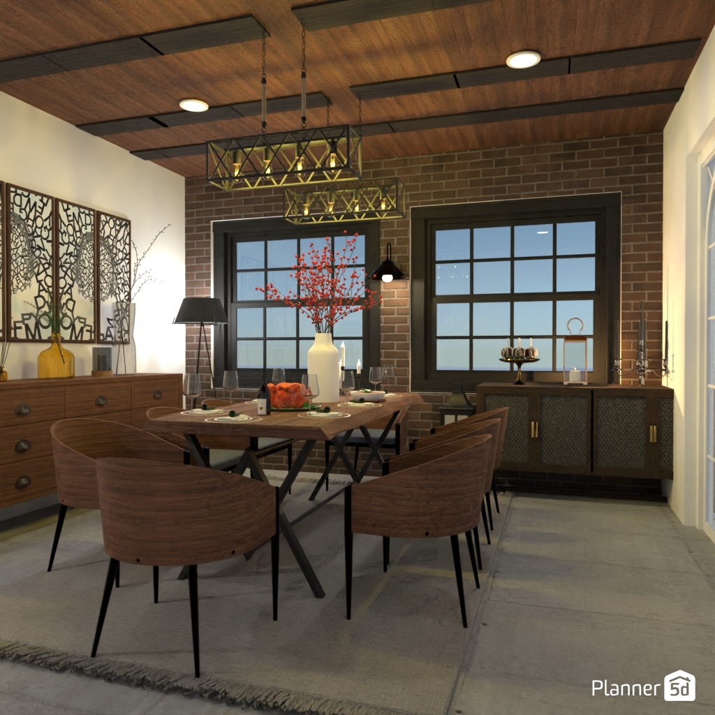 DB: Thanksgiving Day - room shell copy #23446707 by Editors Choice