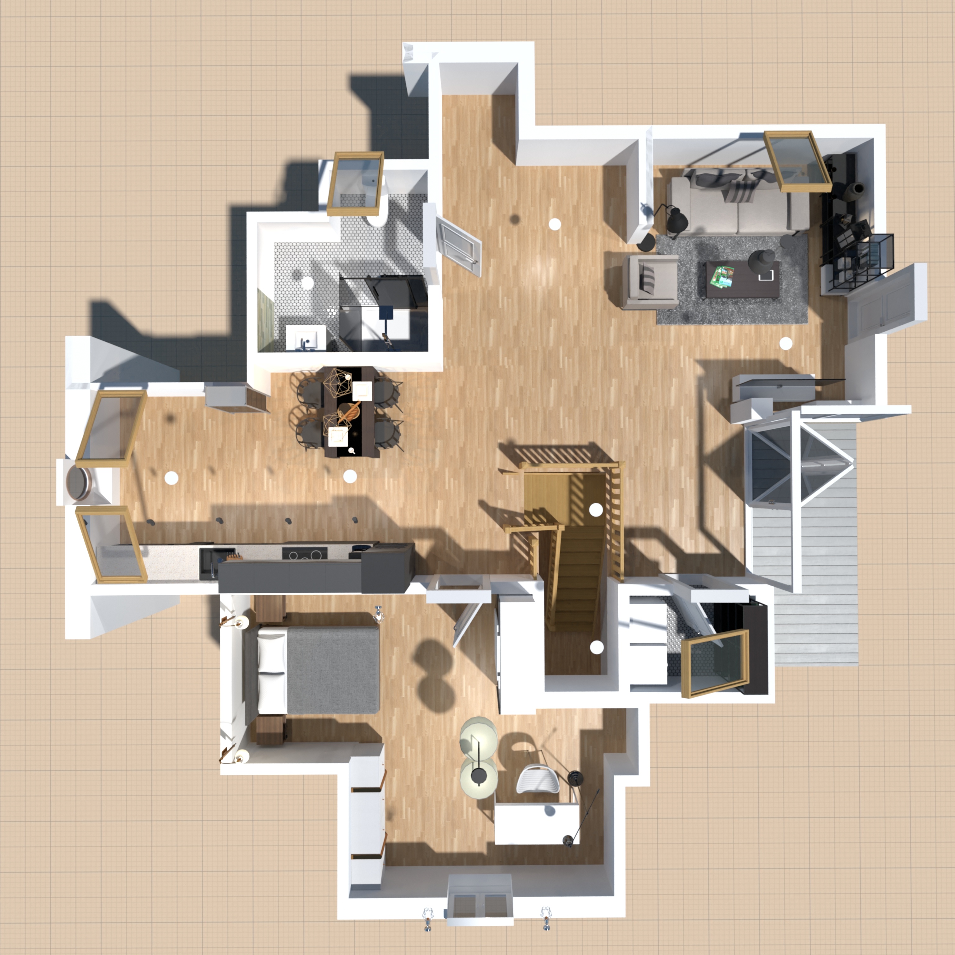 Dachgeschoss #23892555 by Werner Praschberger