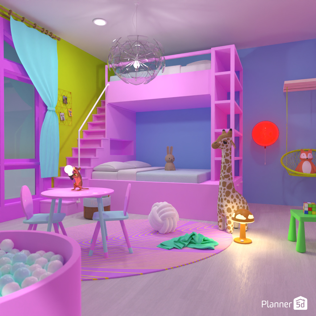 Candy Land Kid's Room #21205642 by Editors Choice