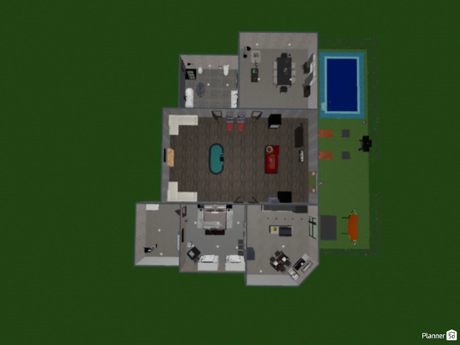 modern house #3073052 by User 76828828