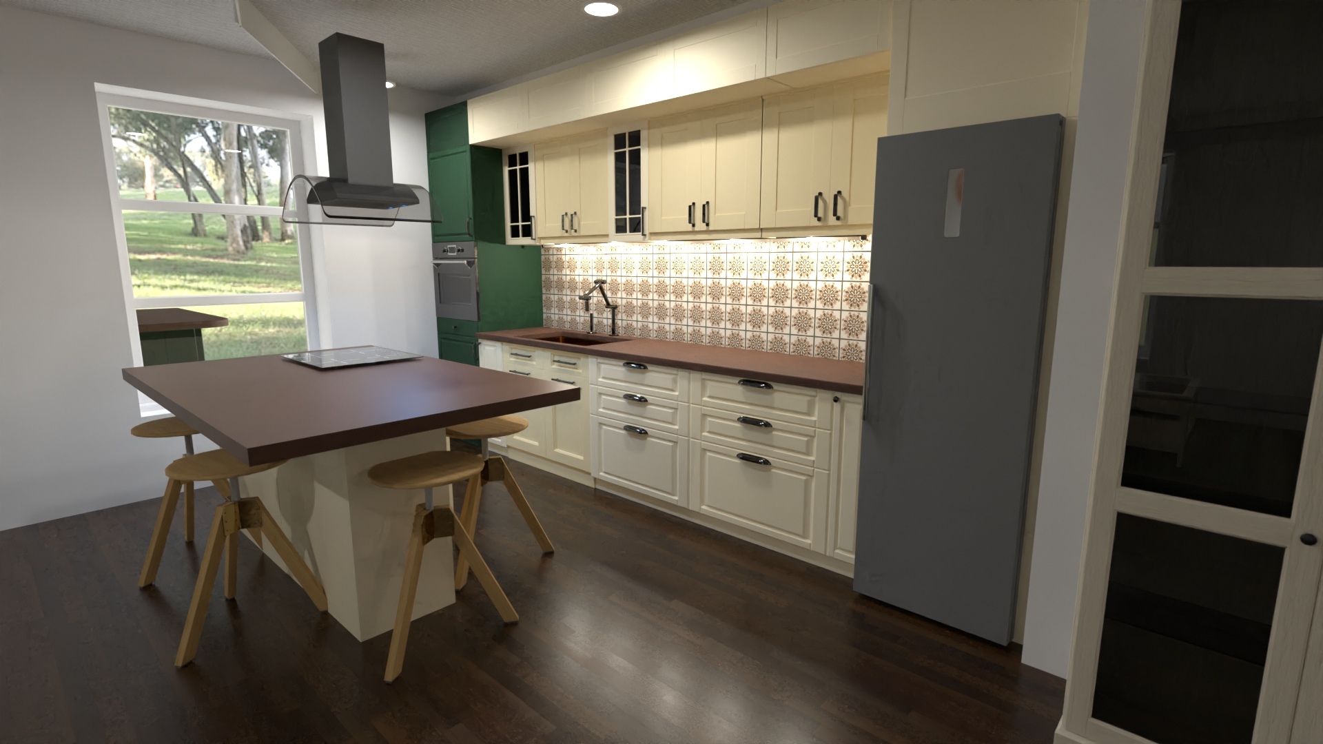 beige kitchen #23508206 by Adam