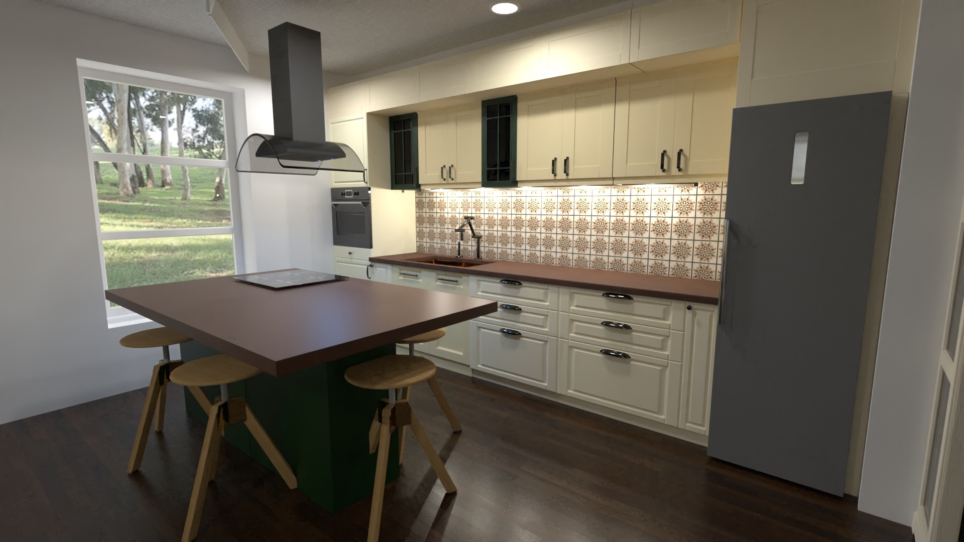 beige kitchen #23508418 by Adam