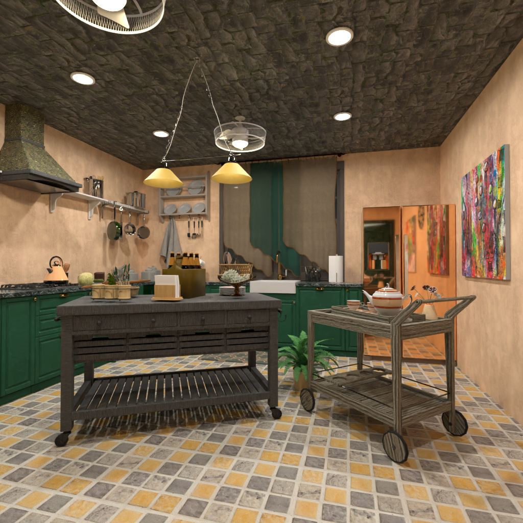 Vintage kitchen #13263811 by Editors Choice