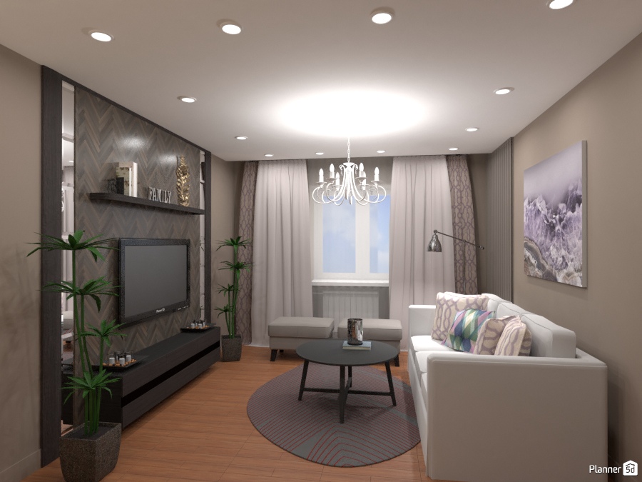 Гостиная #2561287 by Elena Strenova