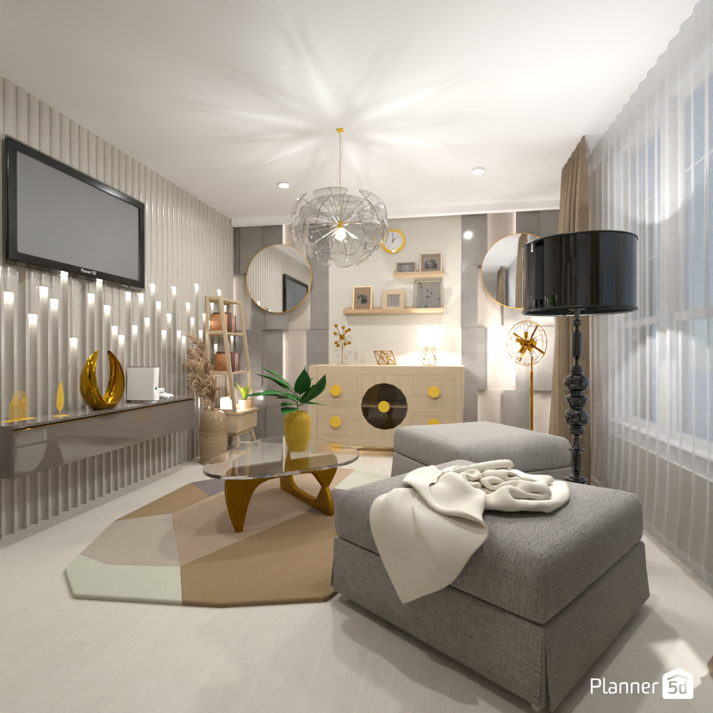 Living room without sofa #19394756 by Editors Choice