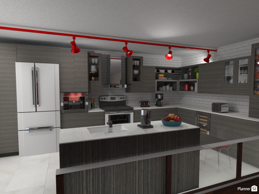 Red Point Kitchen #2203036 by Fede Lars