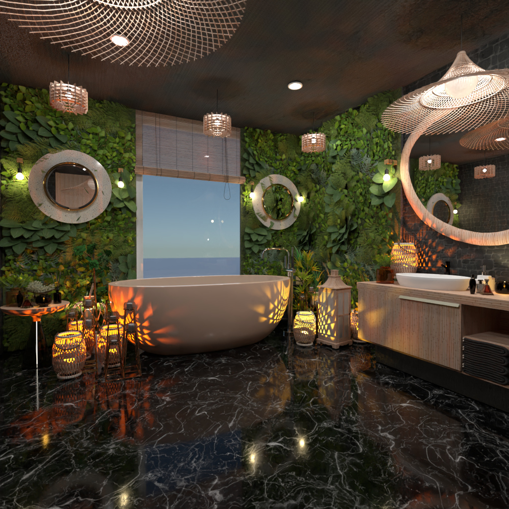 Biophilic Bathroom #13096335 by Editors Choice