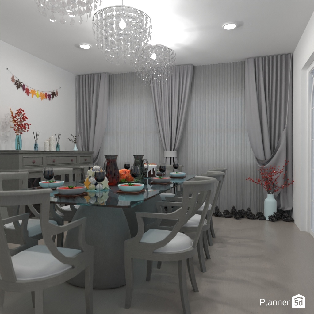 DB: Thanksgiving Day - room shell copy #23398706 by Editors Choice