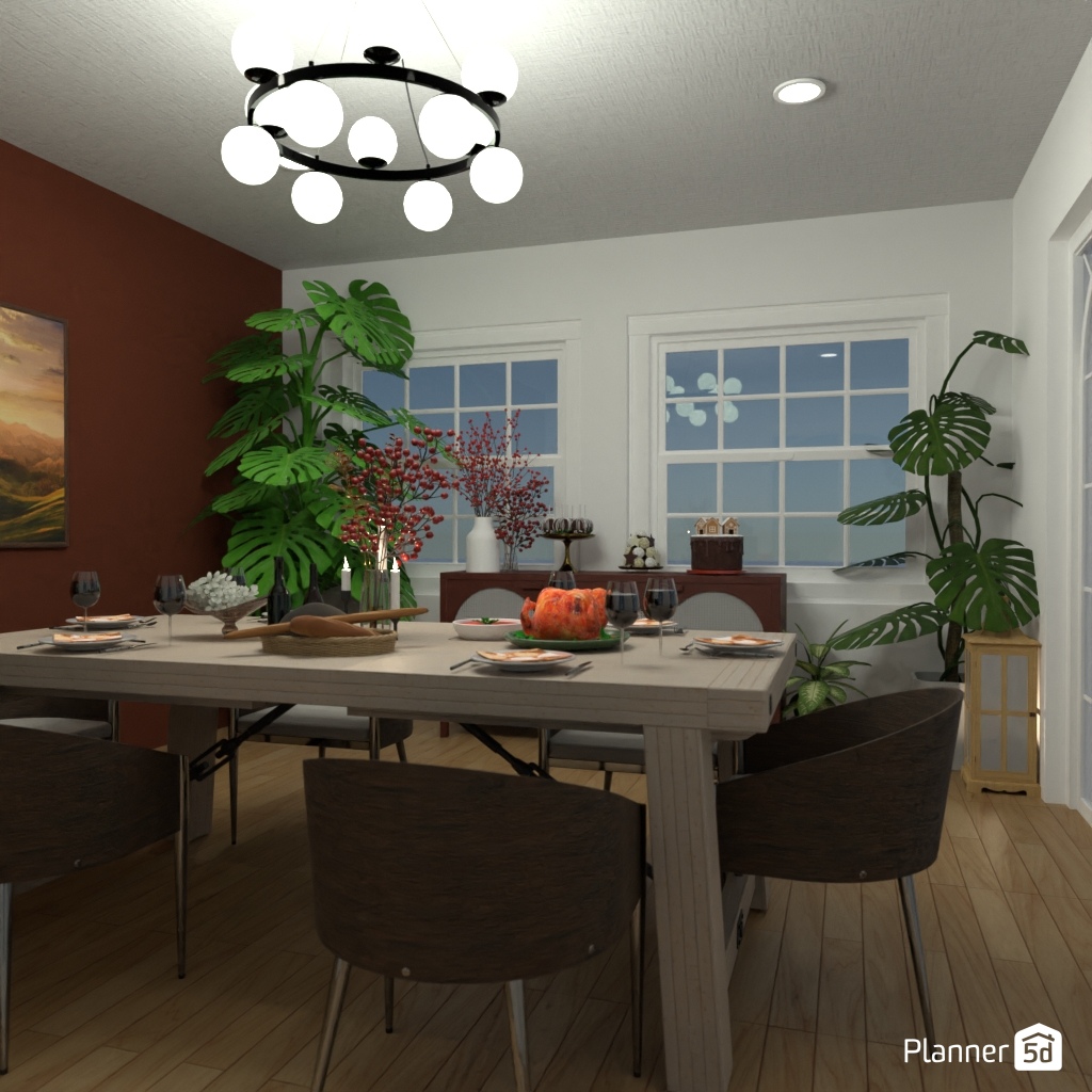 DB: Thanksgiving Day - room shell copy #23398338 by Editors Choice