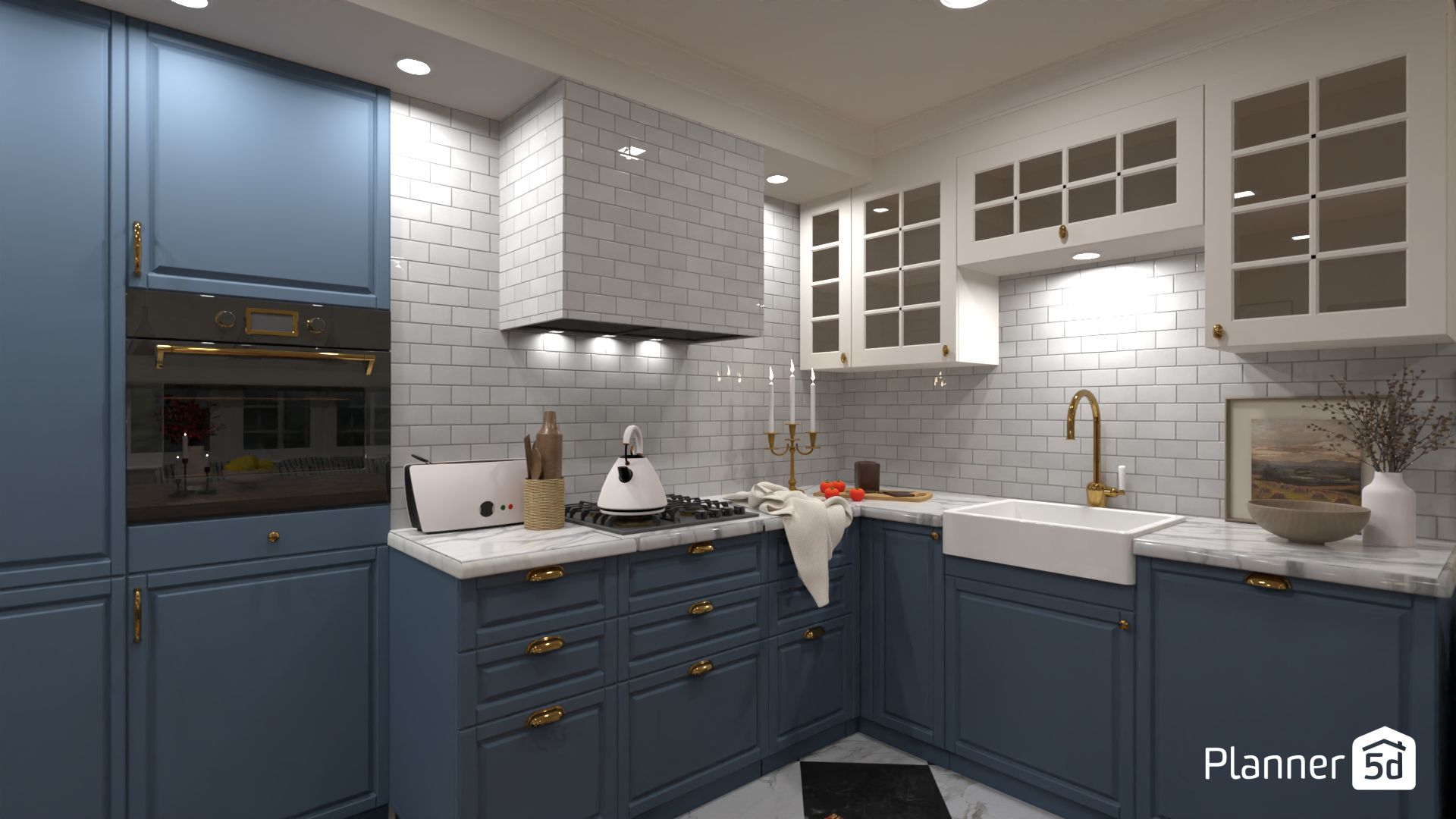 Elegant Bistro Styled Kitchen #17537291 by Darina Doncheva