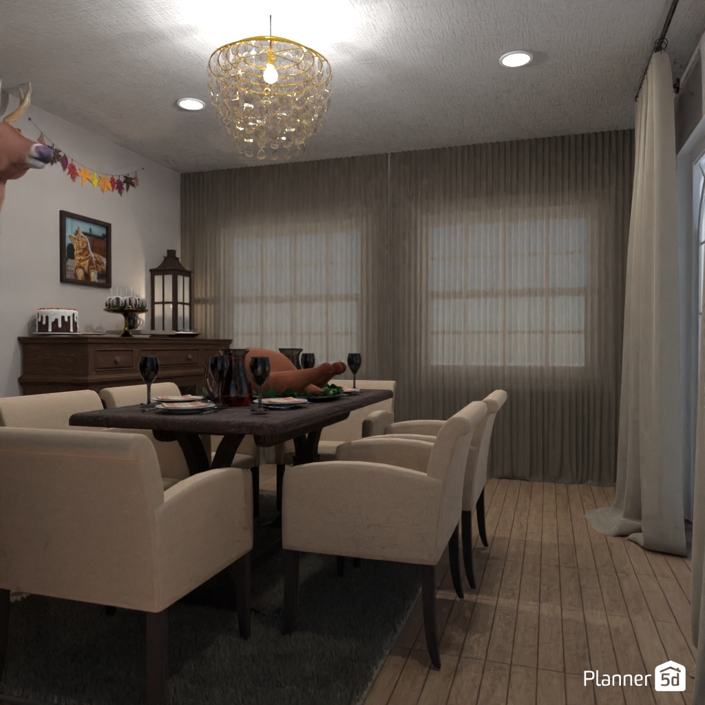 DB: Thanksgiving Day - room shell copy #23399355 by Editors Choice