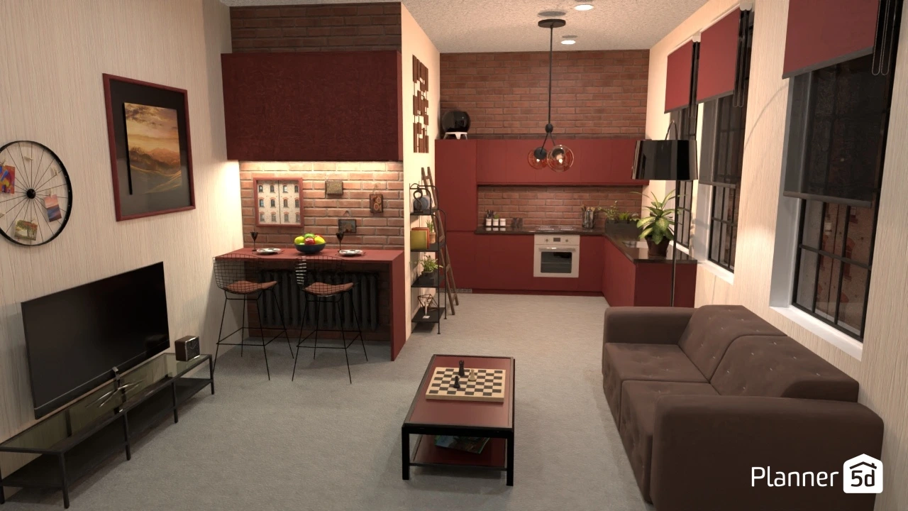 LOFT interior style #3117688 by Enya