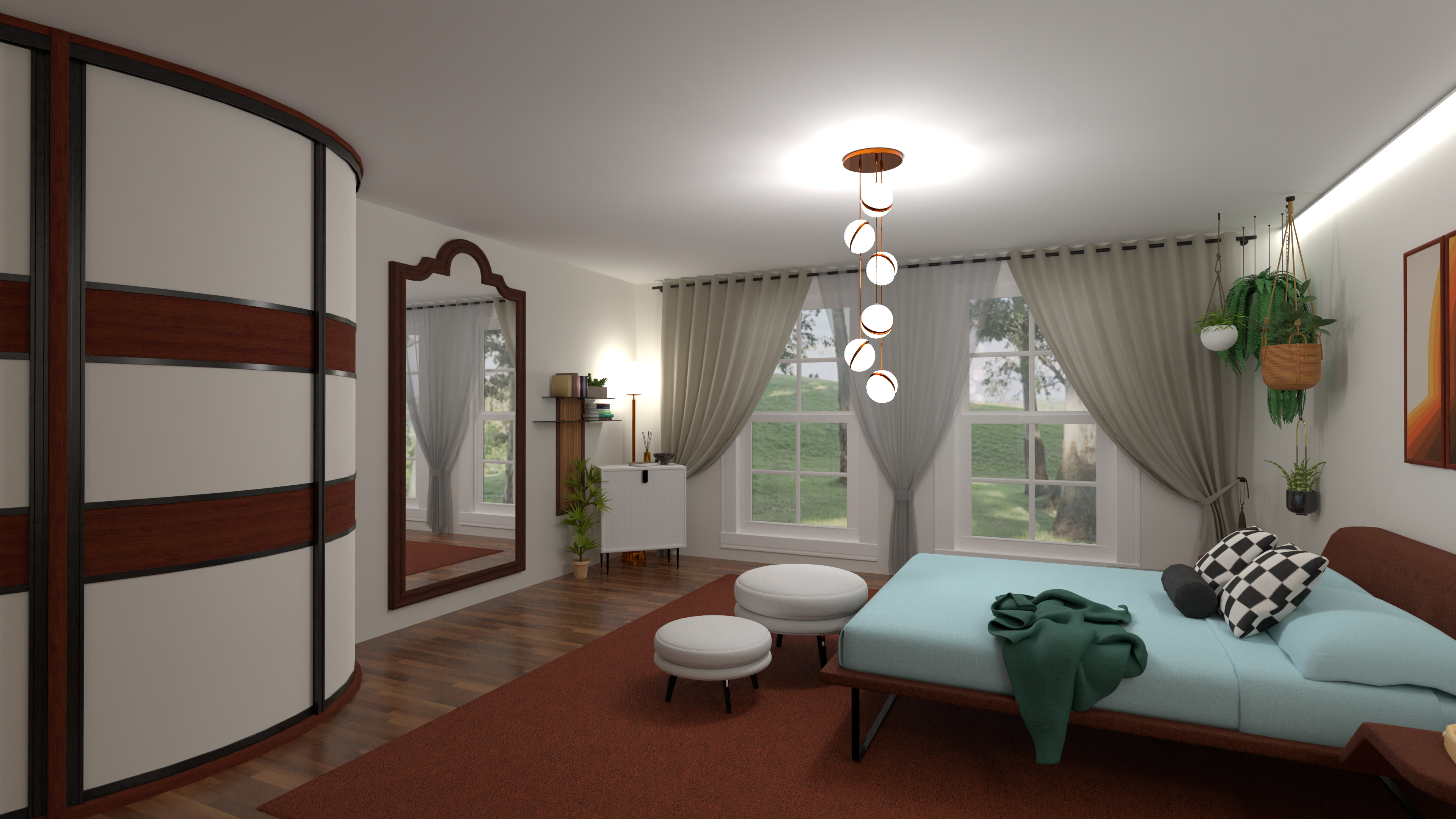 70's bedroom #17885927 by Dellen