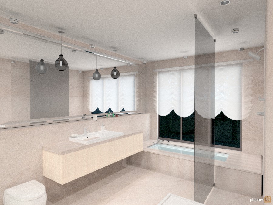 Ванная комната в доме #1032714 by Ольга Строева