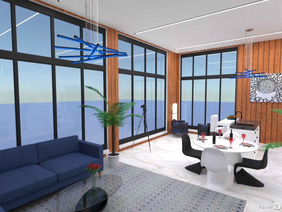 Penthouse suite with some color accents #4198388 by Born to be Wild