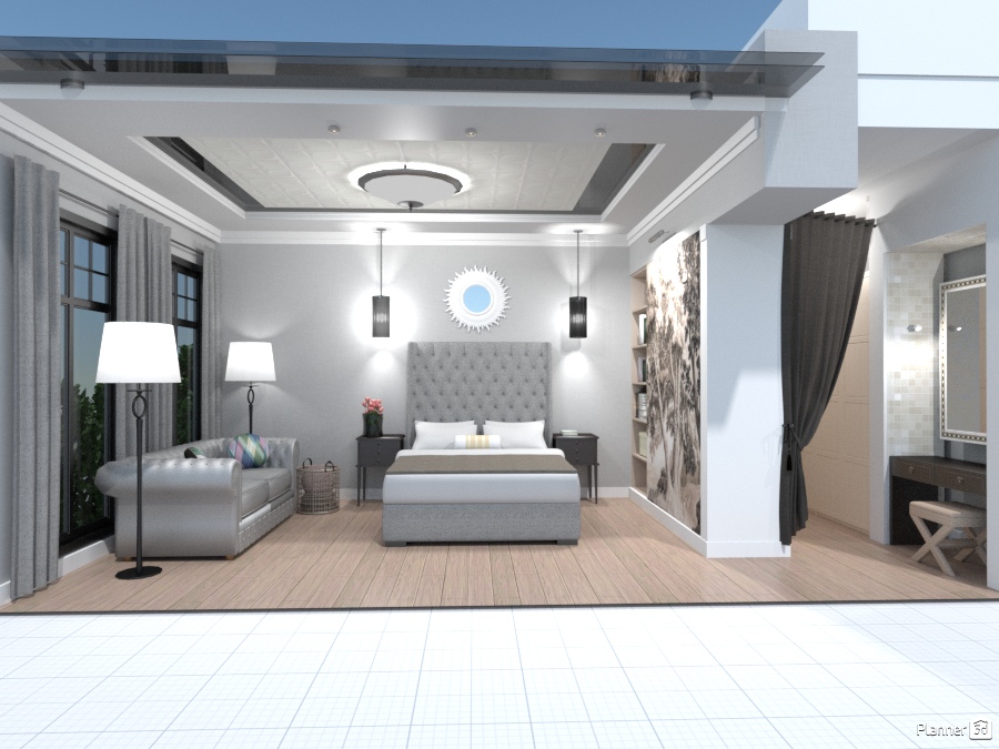 Спальня с гардеробной #1451055 by Elena Strenova