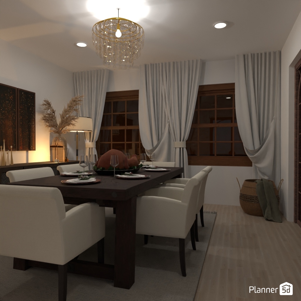 DB: Thanksgiving Day - room shell copy #23479607 by Editors Choice