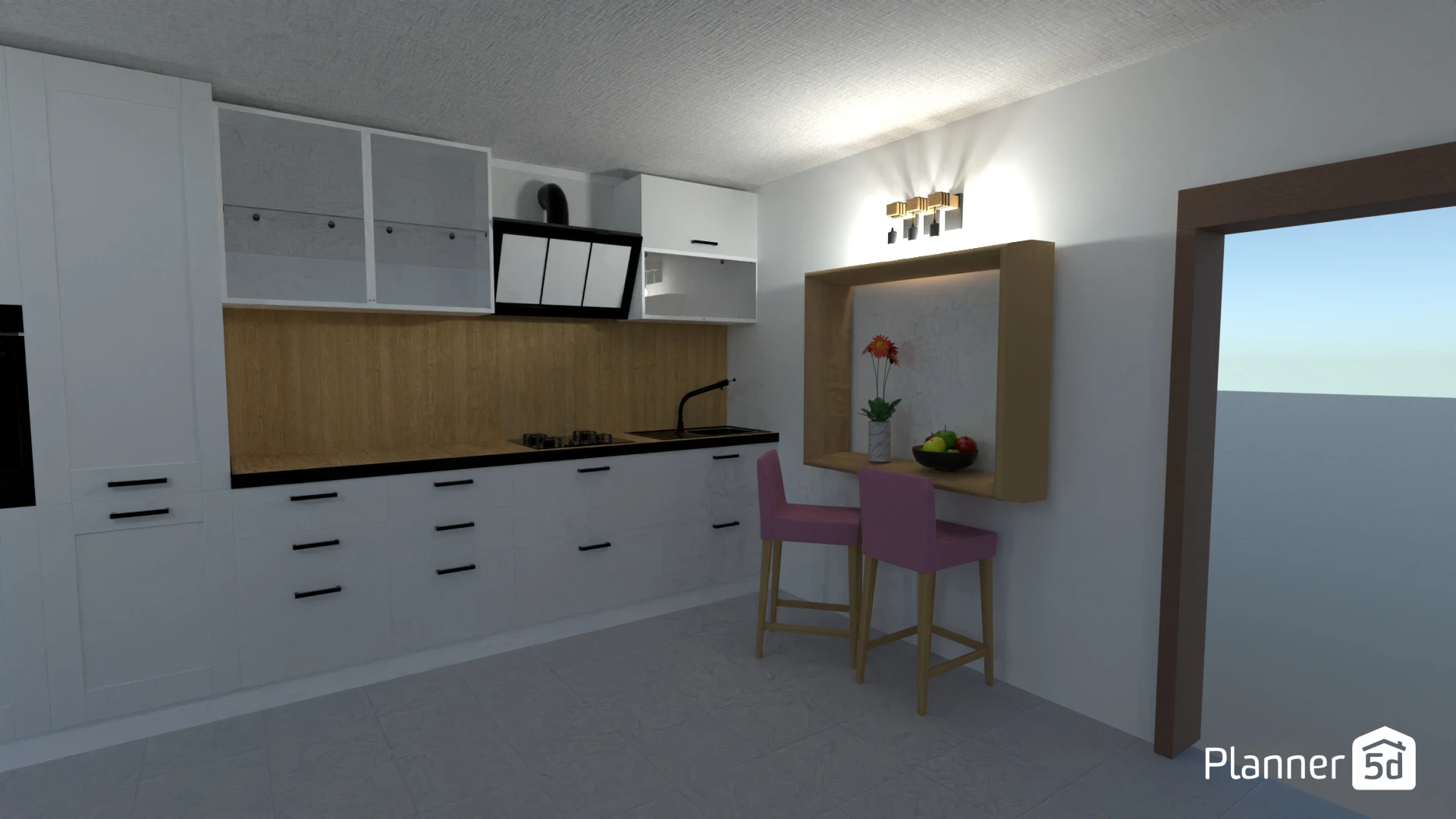 Cucina - Free Online Design | 3D Kitchen Floor Plans by Planner 5D