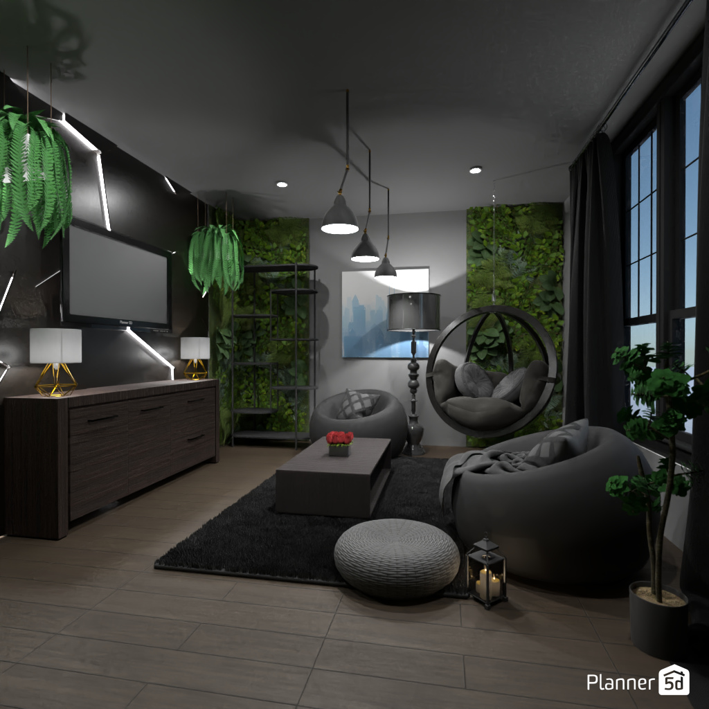 Living room without sofa #19446764 by Editors Choice