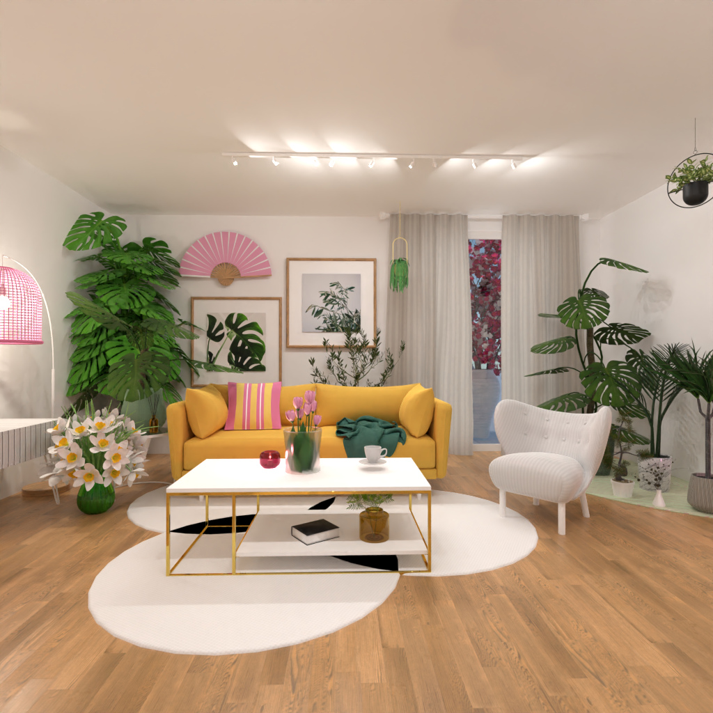 Spring Living Room #12153608 by Editors Choice