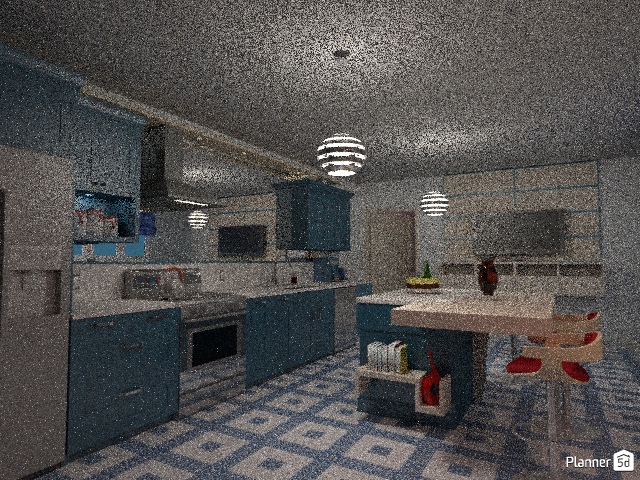 Kitchen wit grey mirror back splash #1530367 by Didi