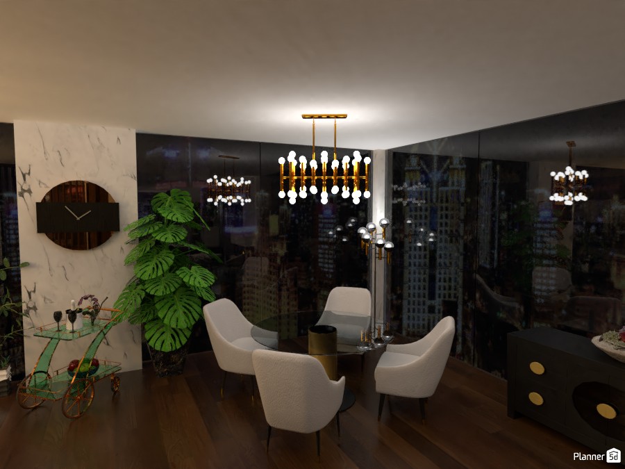 In the middle of the clouds: Dining #3907298 by Fede Lars