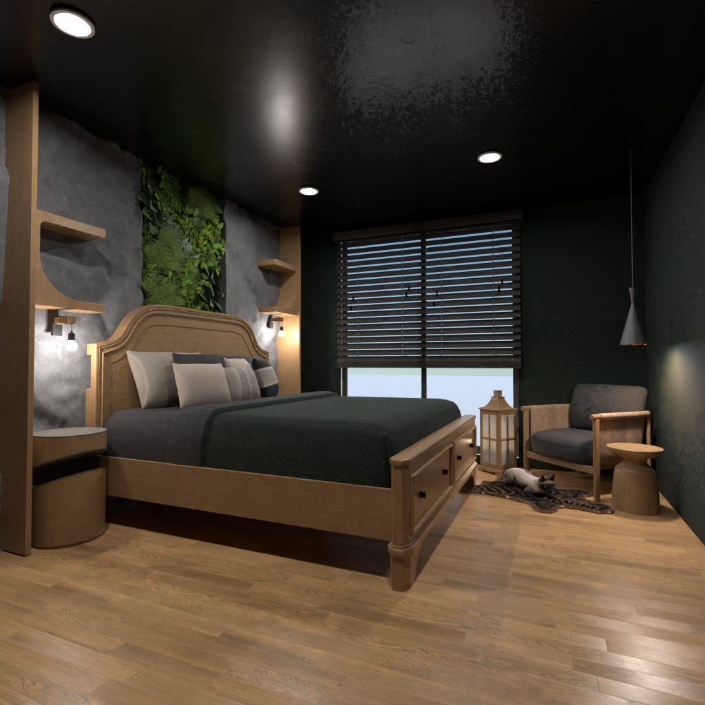 Forest bedroom #12813227 by Editors Choice