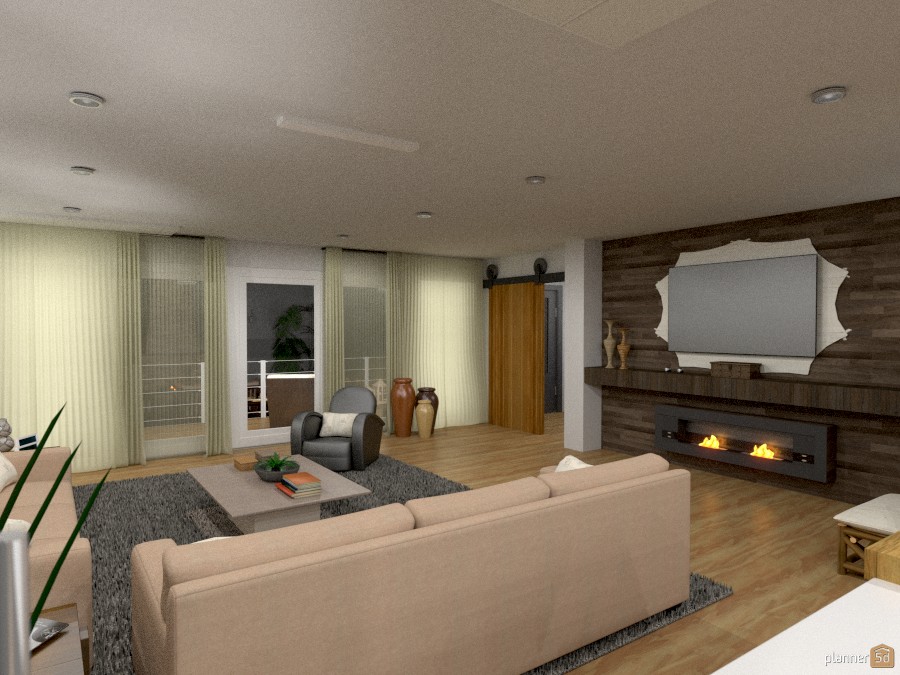 Apartamento Contemporâneo. #925667 by Michelle Silva