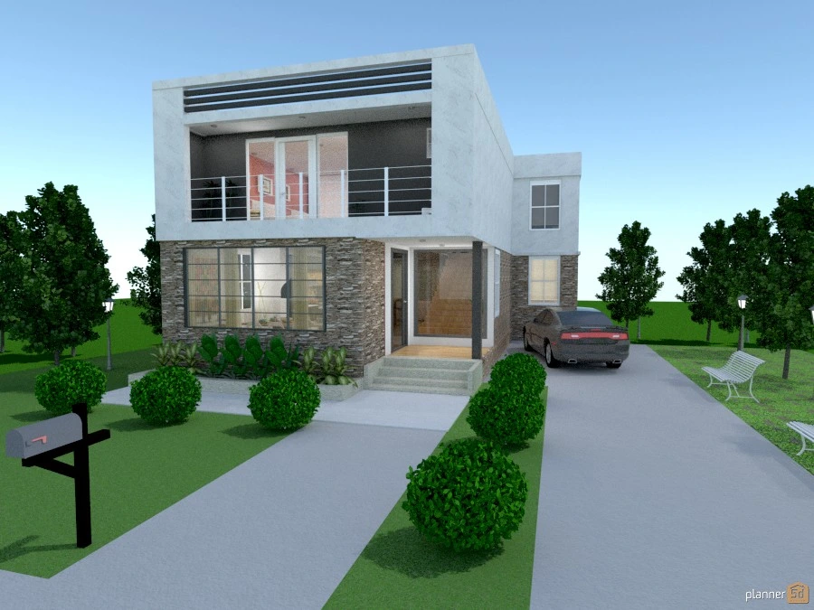 Apartamento Contemporâneo. #58982 by Michelle Silva