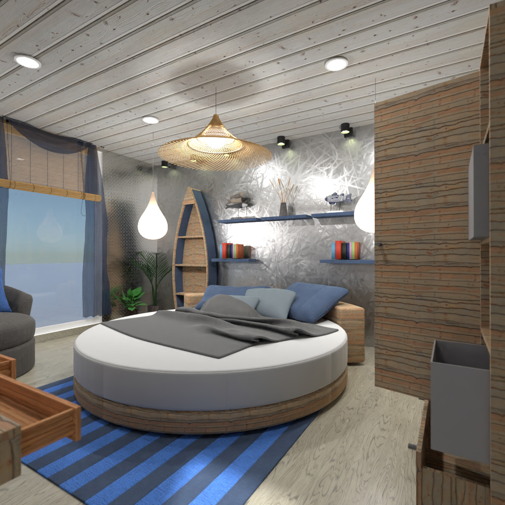 Ocean Bedroom #13459015 by Editors Choice