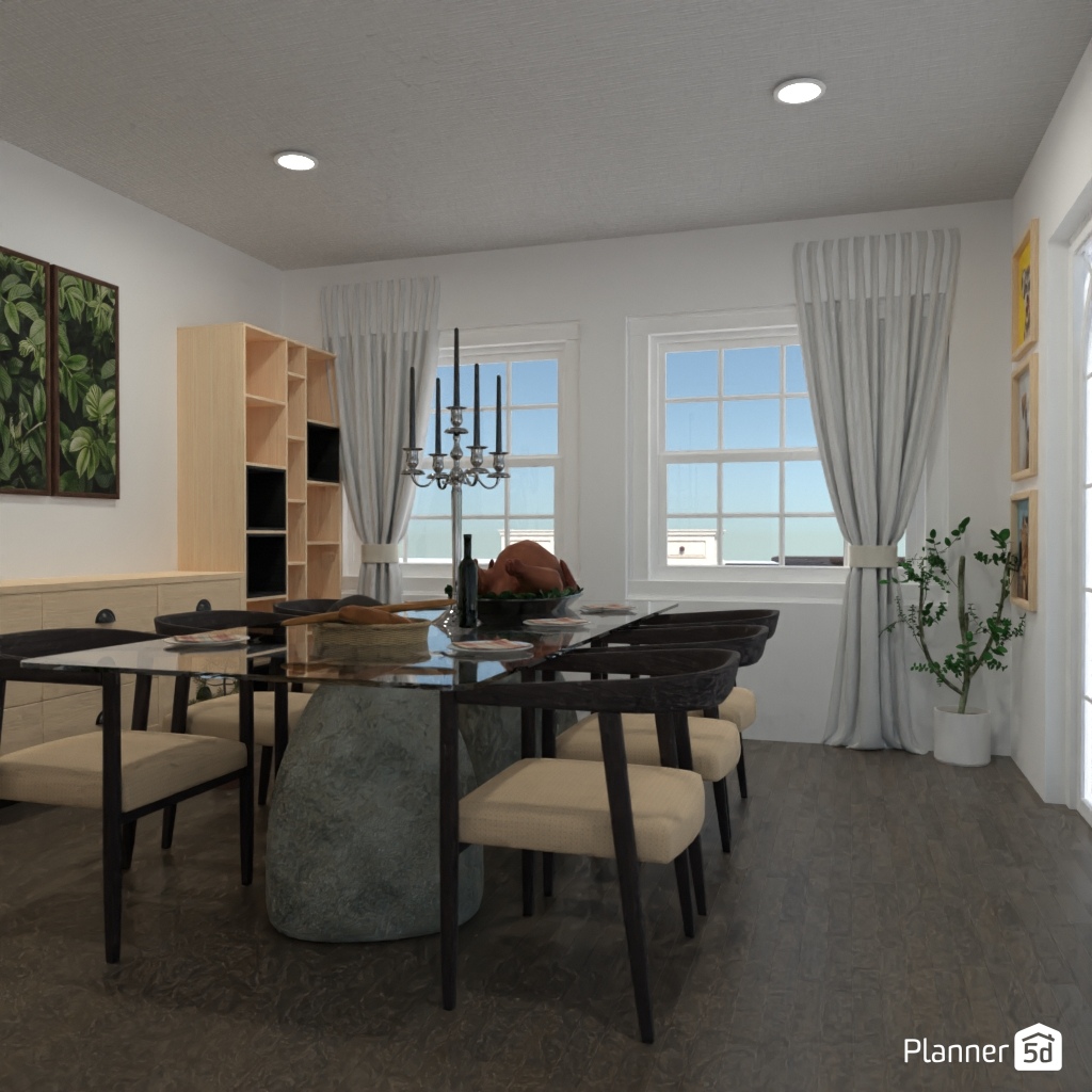 DB: Thanksgiving Day - room shell copy #23492858 by Editors Choice