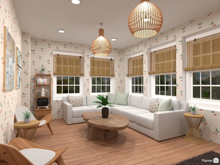 Summer living room (DB) #3041596 by Annabella